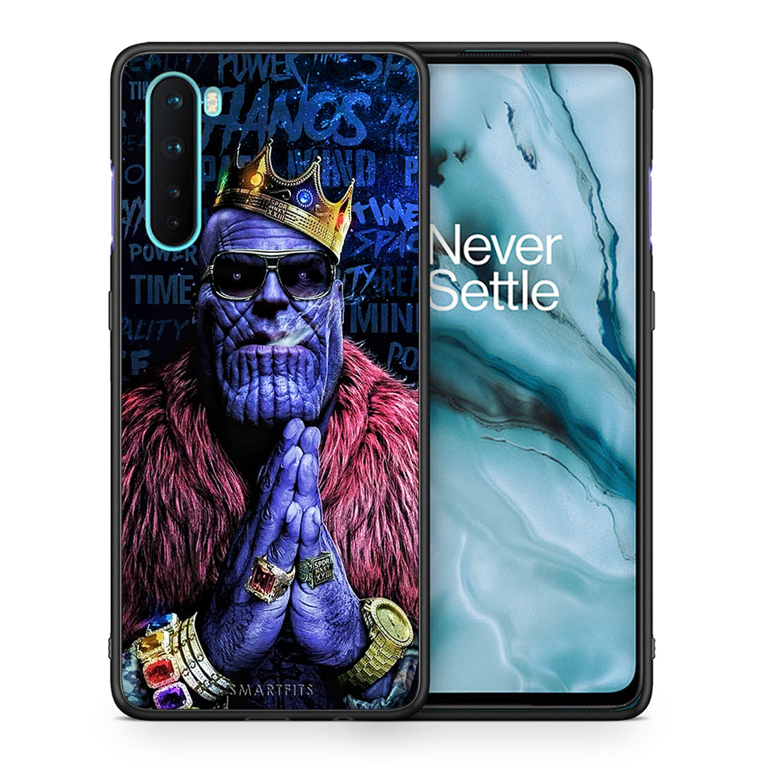 Θήκη OnePlus Nord 5G Thanos PopArt από τη Smartfits με σχέδιο στο πίσω μέρος και μαύρο περίβλημα | OnePlus Nord 5G Thanos PopArt case with colorful back and black bezels