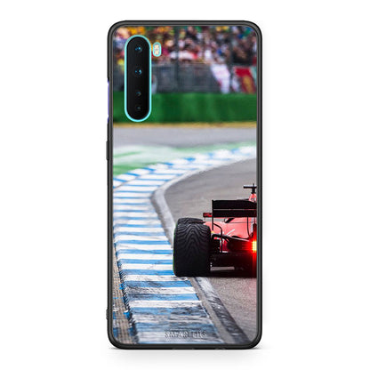 OnePlus Nord 5G Racing Vibes θήκη από τη Smartfits με σχέδιο στο πίσω μέρος και μαύρο περίβλημα | Smartphone case with colorful back and black bezels by Smartfits