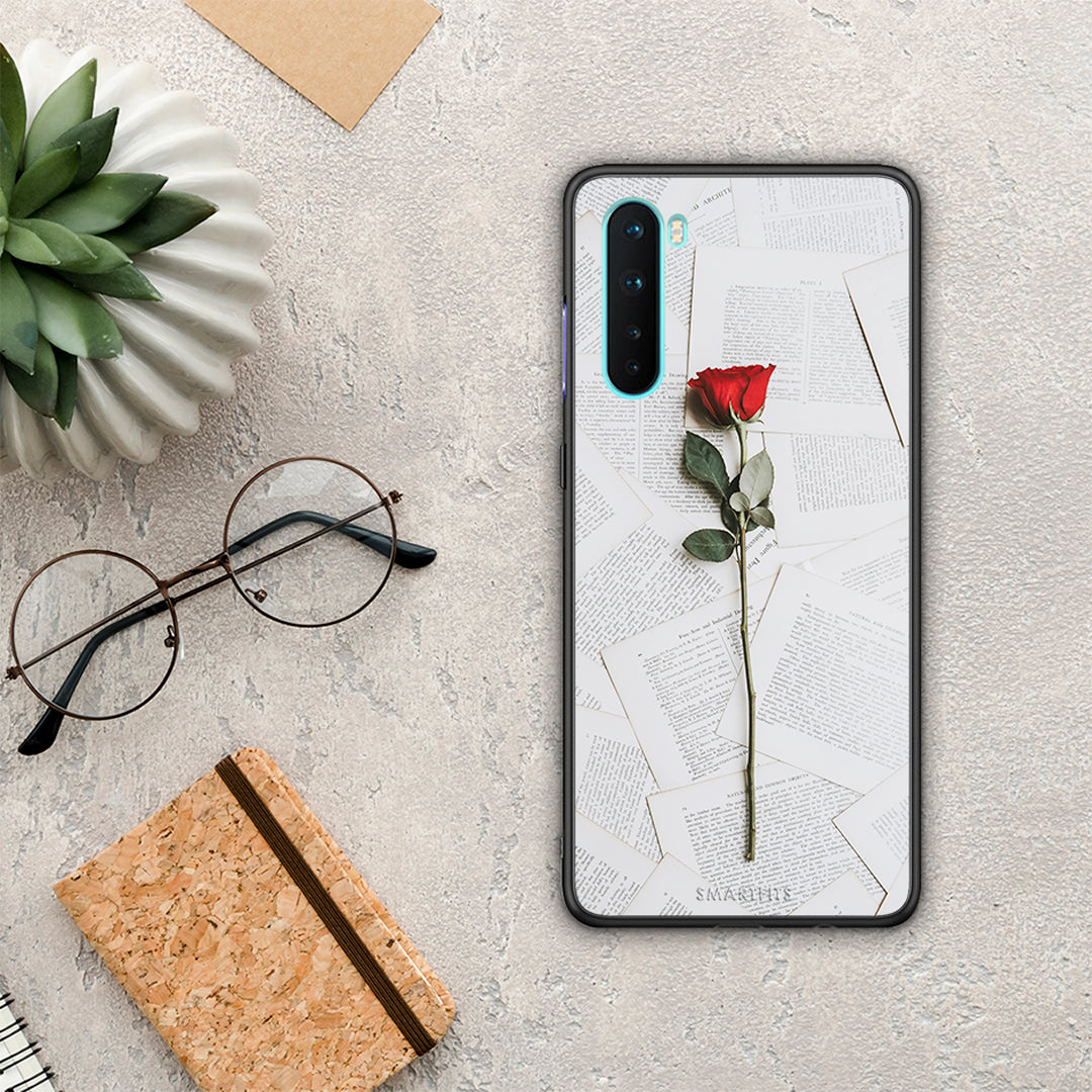 Red Rose - OnePlus Nord 5G θήκη