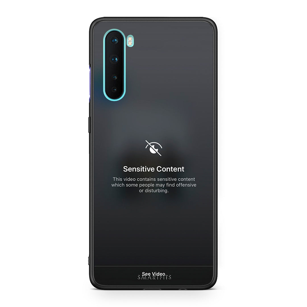 OnePlus Nord 5G Sensitive Content θήκη από τη Smartfits με σχέδιο στο πίσω μέρος και μαύρο περίβλημα | Smartphone case with colorful back and black bezels by Smartfits