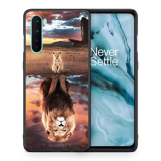 Θήκη Αγίου Βαλεντίνου OnePlus Nord 5G Sunset Dreams από τη Smartfits με σχέδιο στο πίσω μέρος και μαύρο περίβλημα | OnePlus Nord 5G Sunset Dreams case with colorful back and black bezels