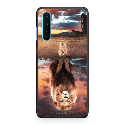 OnePlus Nord 5G Sunset Dreams Θήκη Αγίου Βαλεντίνου από τη Smartfits με σχέδιο στο πίσω μέρος και μαύρο περίβλημα | Smartphone case with colorful back and black bezels by Smartfits
