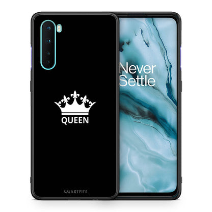 Θήκη OnePlus Nord 5G Queen Valentine από τη Smartfits με σχέδιο στο πίσω μέρος και μαύρο περίβλημα | OnePlus Nord 5G Queen Valentine case with colorful back and black bezels