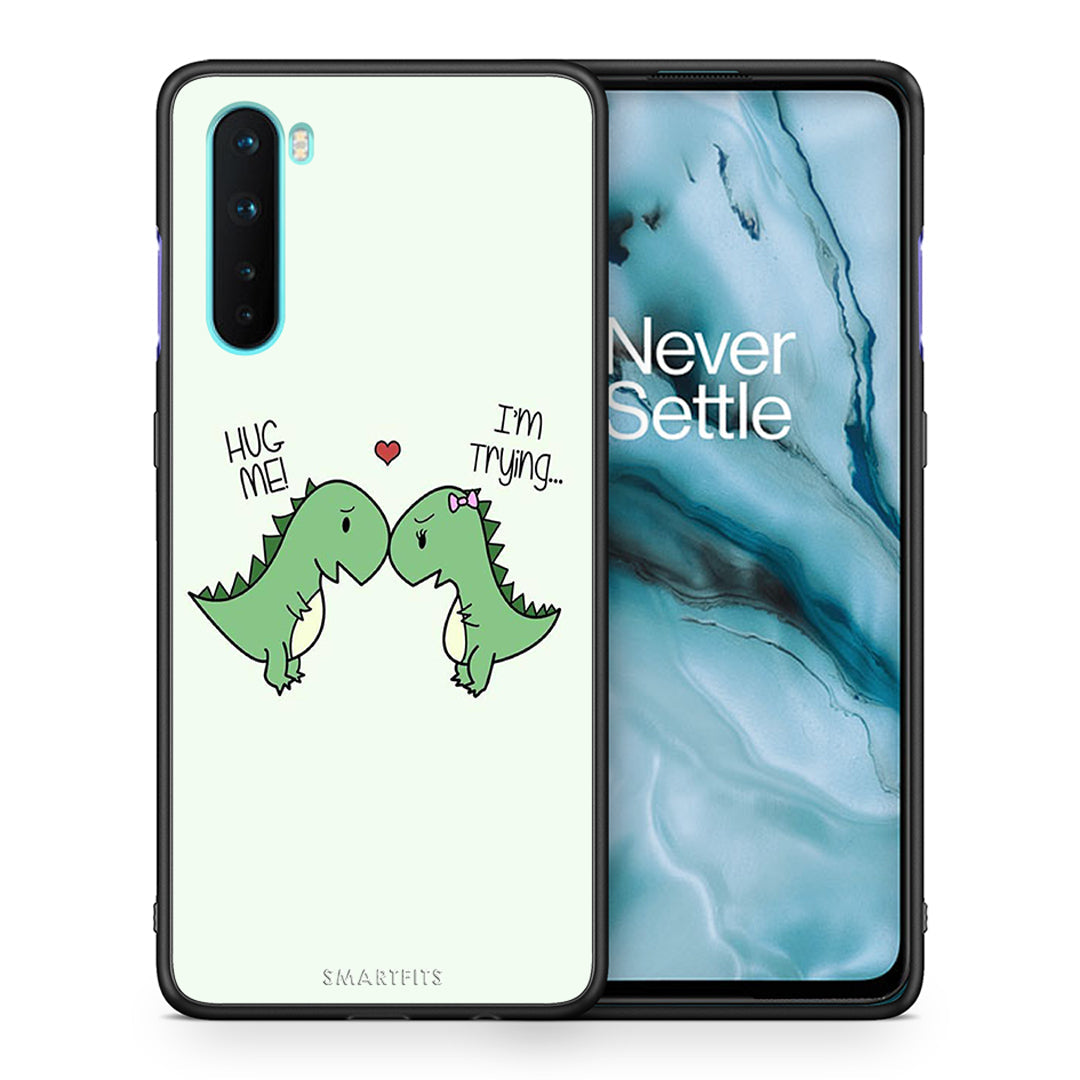 Θήκη OnePlus Nord 5G Rex Valentine από τη Smartfits με σχέδιο στο πίσω μέρος και μαύρο περίβλημα | OnePlus Nord 5G Rex Valentine case with colorful back and black bezels