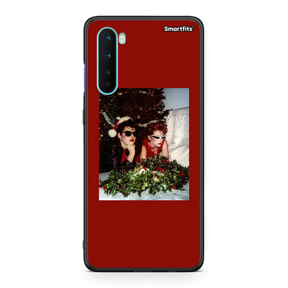 OnePlus Nord 5G Waiting For Xmas θήκη από τη Smartfits με σχέδιο στο πίσω μέρος και μαύρο περίβλημα | Smartphone case with colorful back and black bezels by Smartfits