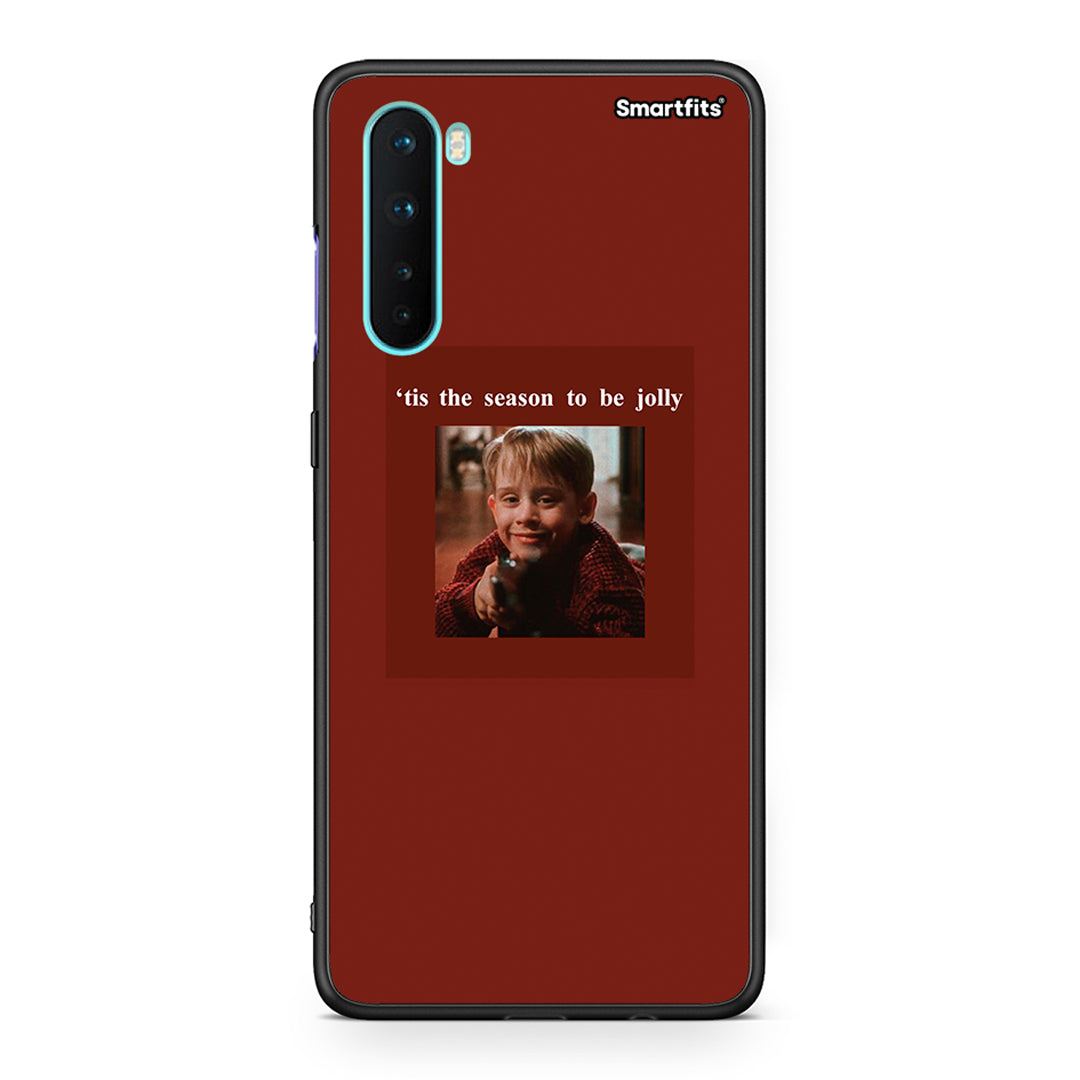 OnePlus Nord 5G Xmas Ultimate Spirit θήκη από τη Smartfits με σχέδιο στο πίσω μέρος και μαύρο περίβλημα | Smartphone case with colorful back and black bezels by Smartfits
