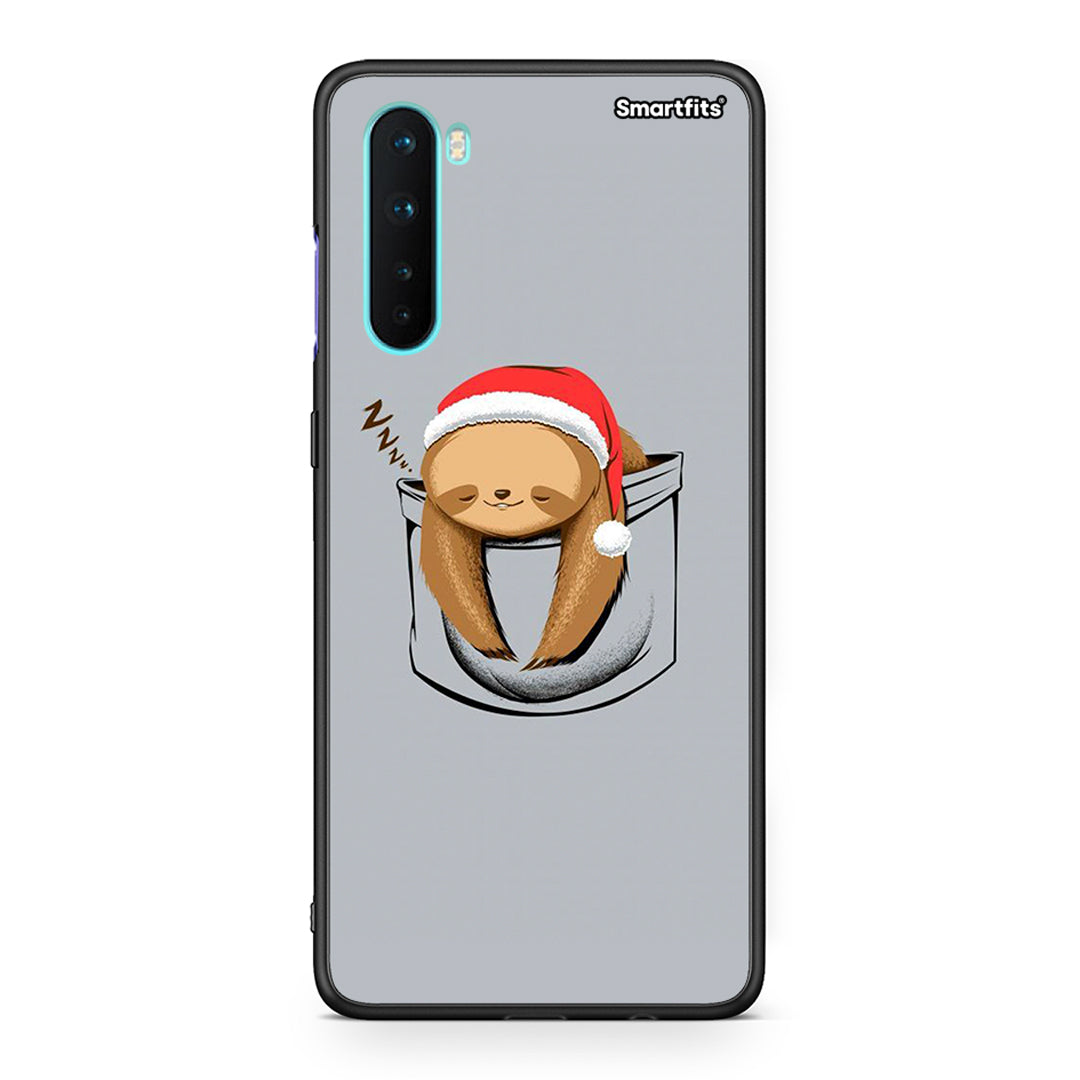 OnePlus Nord 5G Xmas Zzzz θήκη από τη Smartfits με σχέδιο στο πίσω μέρος και μαύρο περίβλημα | Smartphone case with colorful back and black bezels by Smartfits