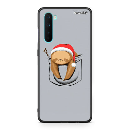 OnePlus Nord 5G Xmas Zzzz θήκη από τη Smartfits με σχέδιο στο πίσω μέρος και μαύρο περίβλημα | Smartphone case with colorful back and black bezels by Smartfits