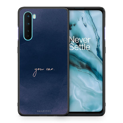 Θήκη OnePlus Nord 5G You Can από τη Smartfits με σχέδιο στο πίσω μέρος και μαύρο περίβλημα | OnePlus Nord 5G You Can case with colorful back and black bezels