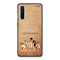 Thumbnail for OnePlus Nord 5G You Go Girl θήκη από τη Smartfits με σχέδιο στο πίσω μέρος και μαύρο περίβλημα | Smartphone case with colorful back and black bezels by Smartfits
