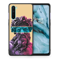 Thumbnail for Θήκη Αγίου Βαλεντίνου OnePlus Nord 5G Zeus Art από τη Smartfits με σχέδιο στο πίσω μέρος και μαύρο περίβλημα | OnePlus Nord 5G Zeus Art case with colorful back and black bezels