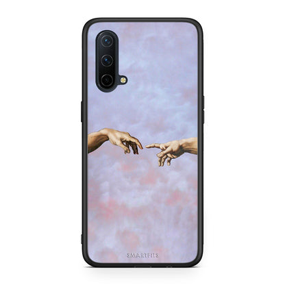 OnePlus Nord CE 5G Adam Hand θήκη από τη Smartfits με σχέδιο στο πίσω μέρος και μαύρο περίβλημα | Smartphone case with colorful back and black bezels by Smartfits