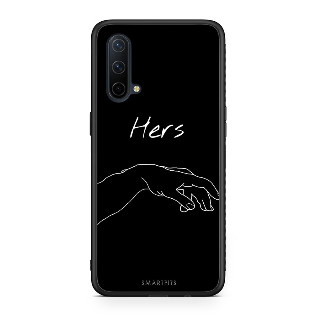 OnePlus Nord CE 5G Aeshetic Love 1 Θήκη Αγίου Βαλεντίνου από τη Smartfits με σχέδιο στο πίσω μέρος και μαύρο περίβλημα | Smartphone case with colorful back and black bezels by Smartfits