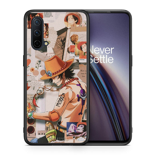 Θήκη OnePlus Nord CE 5G Anime Collage από τη Smartfits με σχέδιο στο πίσω μέρος και μαύρο περίβλημα | OnePlus Nord CE 5G Anime Collage case with colorful back and black bezels