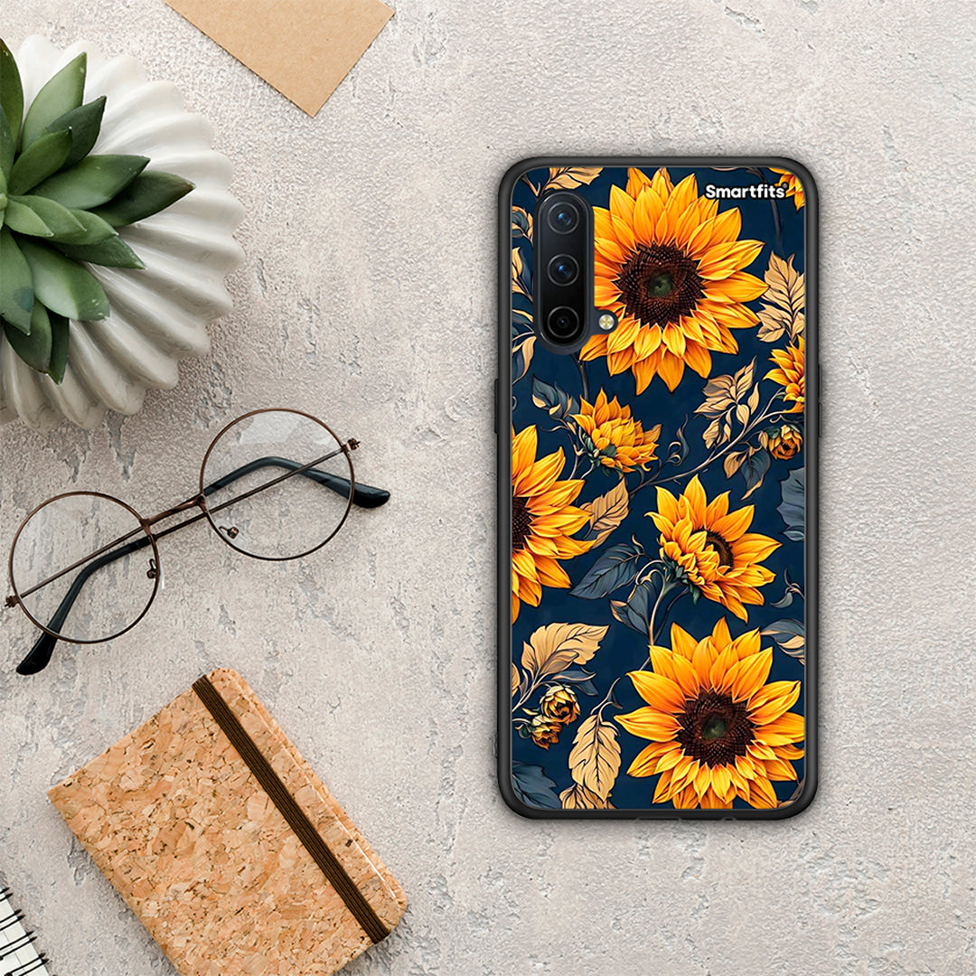 Autumn Sunflowers - OnePlus Nord CE 5G θήκη