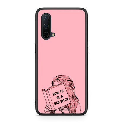 OnePlus Nord CE 5G Bad Bitch θήκη από τη Smartfits με σχέδιο στο πίσω μέρος και μαύρο περίβλημα | Smartphone case with colorful back and black bezels by Smartfits