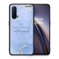 Thumbnail for Θήκη OnePlus Nord CE 5G Be Yourself από τη Smartfits με σχέδιο στο πίσω μέρος και μαύρο περίβλημα | OnePlus Nord CE 5G Be Yourself case with colorful back and black bezels
