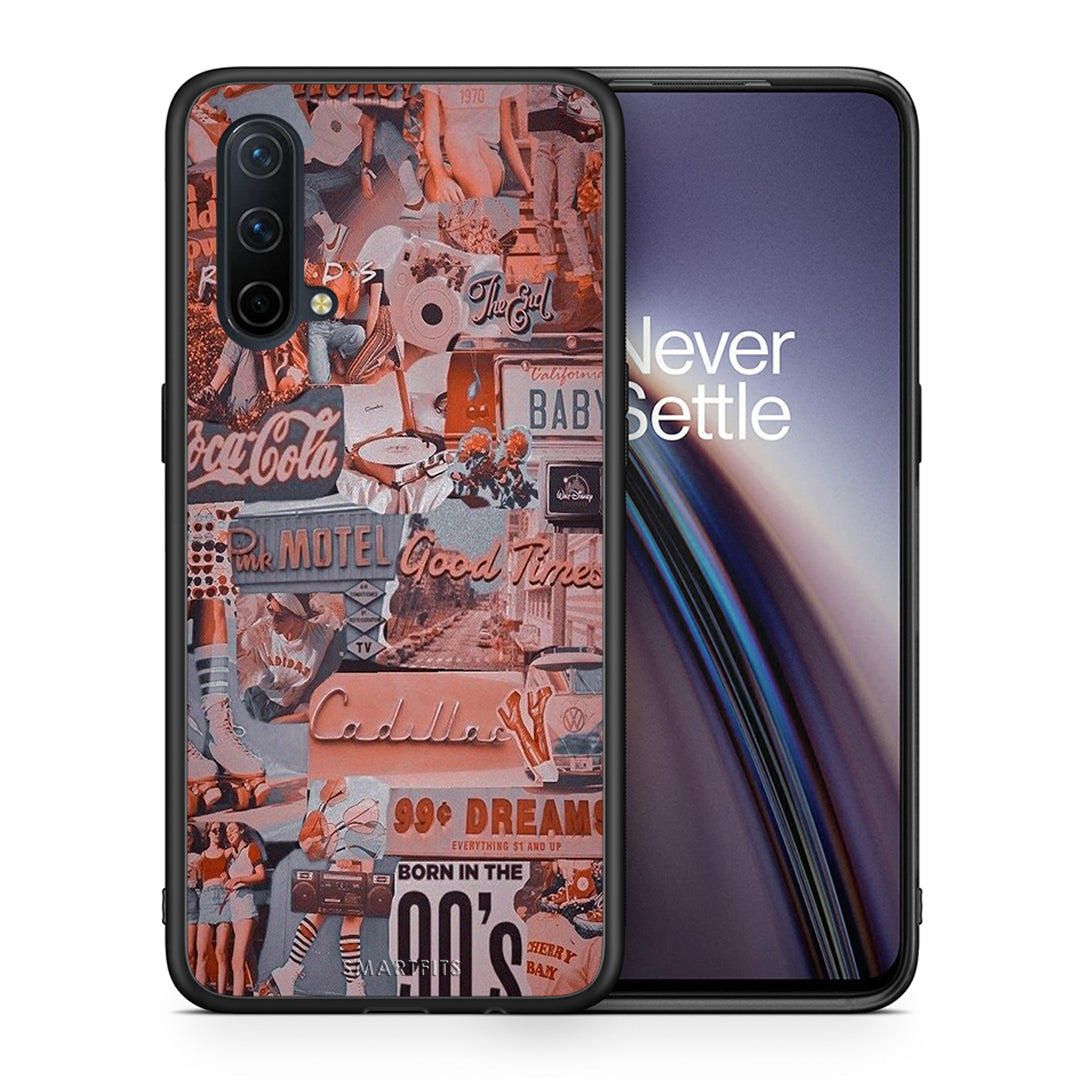 Θήκη OnePlus Nord CE 5G Born In 90s από τη Smartfits με σχέδιο στο πίσω μέρος και μαύρο περίβλημα | OnePlus Nord CE 5G Born In 90s case with colorful back and black bezels