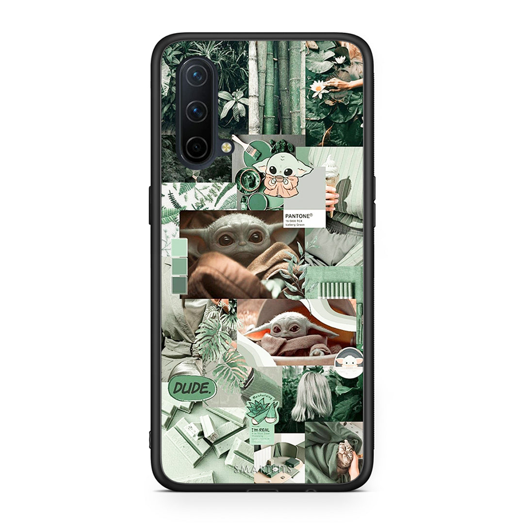 OnePlus Nord CE 5G Collage Dude Θήκη Αγίου Βαλεντίνου από τη Smartfits με σχέδιο στο πίσω μέρος και μαύρο περίβλημα | Smartphone case with colorful back and black bezels by Smartfits