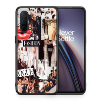 Thumbnail for Θήκη Αγίου Βαλεντίνου OnePlus Nord CE 5G Collage Fashion από τη Smartfits με σχέδιο στο πίσω μέρος και μαύρο περίβλημα | OnePlus Nord CE 5G Collage Fashion case with colorful back and black bezels