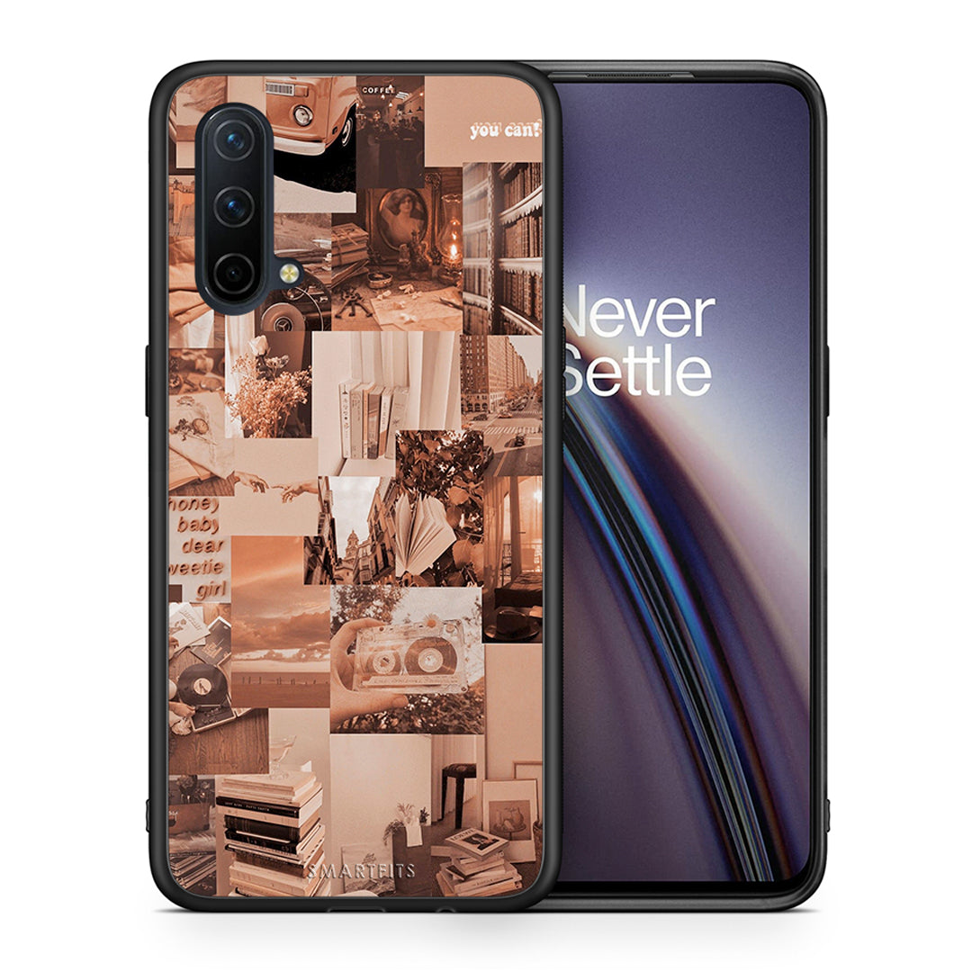 Θήκη Αγίου Βαλεντίνου OnePlus Nord CE 5G Collage You Can από τη Smartfits με σχέδιο στο πίσω μέρος και μαύρο περίβλημα | OnePlus Nord CE 5G Collage You Can case with colorful back and black bezels