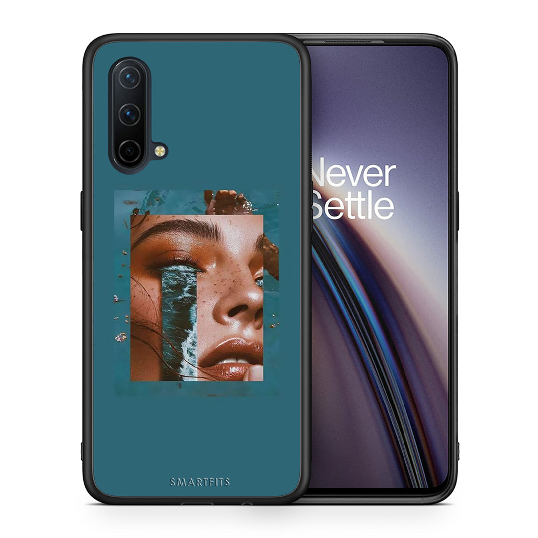 Θήκη OnePlus Nord CE 5G Cry An Ocean από τη Smartfits με σχέδιο στο πίσω μέρος και μαύρο περίβλημα | OnePlus Nord CE 5G Cry An Ocean case with colorful back and black bezels