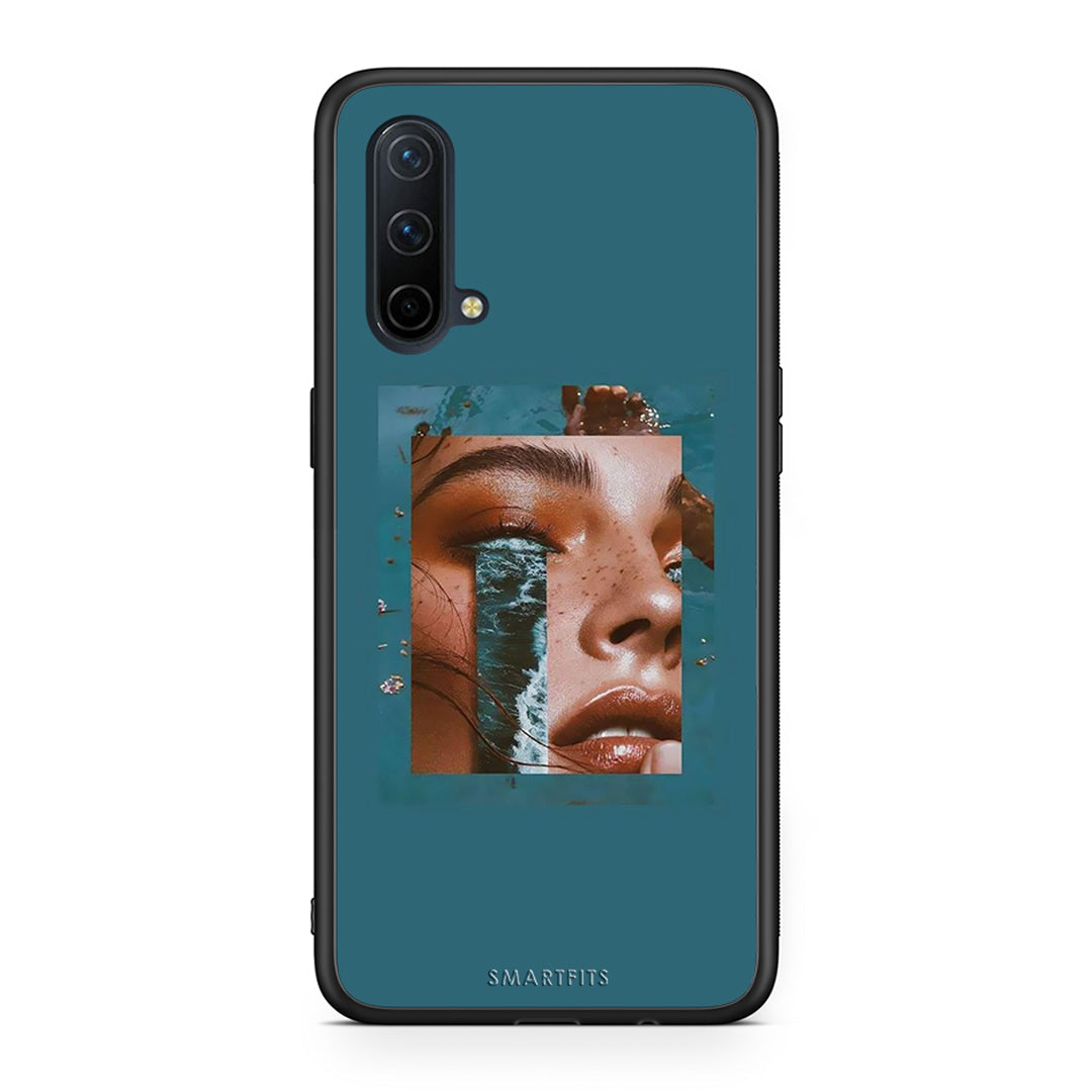 OnePlus Nord CE 5G Cry An Ocean θήκη από τη Smartfits με σχέδιο στο πίσω μέρος και μαύρο περίβλημα | Smartphone case with colorful back and black bezels by Smartfits