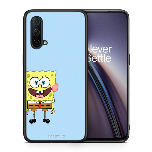 Θήκη OnePlus Nord CE 5G Friends Bob από τη Smartfits με σχέδιο στο πίσω μέρος και μαύρο περίβλημα | OnePlus Nord CE 5G Friends Bob case with colorful back and black bezels