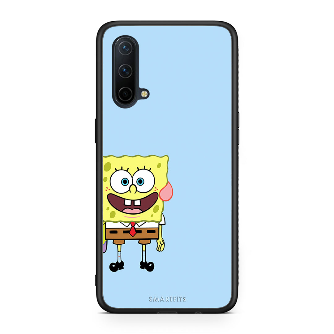 OnePlus Nord CE 5G Friends Bob θήκη από τη Smartfits με σχέδιο στο πίσω μέρος και μαύρο περίβλημα | Smartphone case with colorful back and black bezels by Smartfits