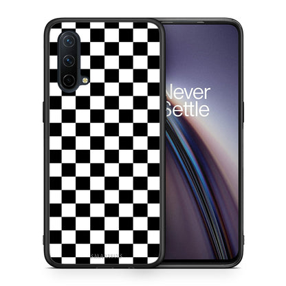 Θήκη OnePlus Nord CE 5G Squares Geometric από τη Smartfits με σχέδιο στο πίσω μέρος και μαύρο περίβλημα | OnePlus Nord CE 5G Squares Geometric case with colorful back and black bezels