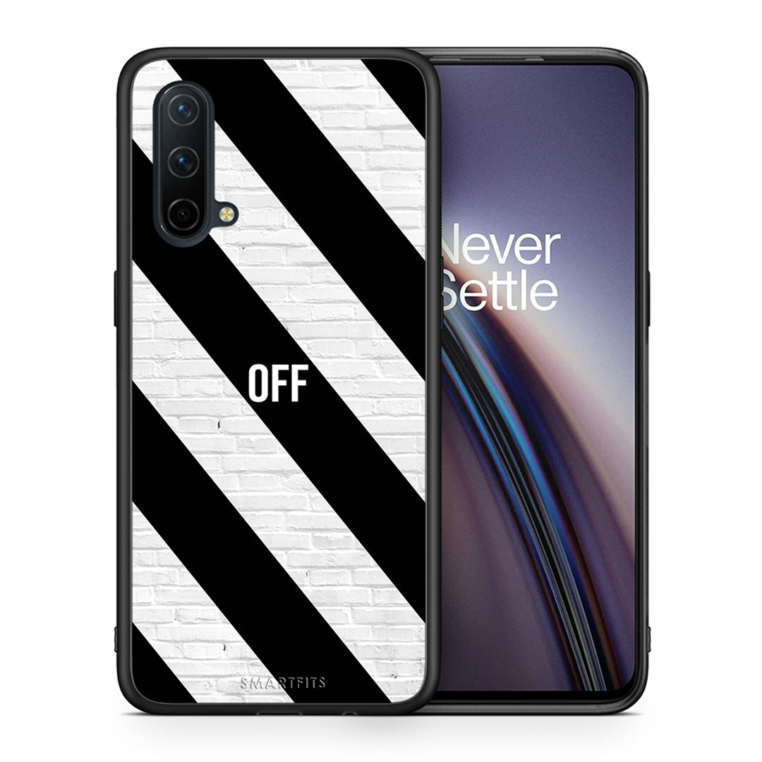 Θήκη OnePlus Nord CE 5G Get Off από τη Smartfits με σχέδιο στο πίσω μέρος και μαύρο περίβλημα | OnePlus Nord CE 5G Get Off case with colorful back and black bezels