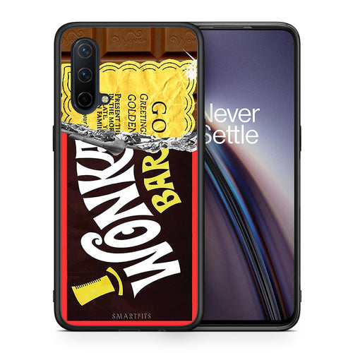 Θήκη OnePlus Nord CE 5G Golden Ticket από τη Smartfits με σχέδιο στο πίσω μέρος και μαύρο περίβλημα | OnePlus Nord CE 5G Golden Ticket case with colorful back and black bezels