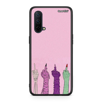 OnePlus Nord CE 5G Halloween Be A Lady Θήκη από τη Smartfits με σχέδιο στο πίσω μέρος και μαύρο περίβλημα | Smartphone case with colorful back and black bezels by Smartfits