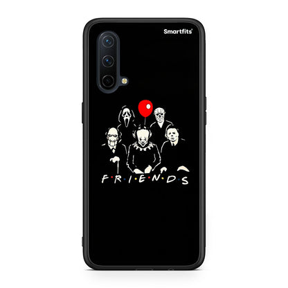 OnePlus Nord CE 5G Halloween Friends Θήκη από τη Smartfits με σχέδιο στο πίσω μέρος και μαύρο περίβλημα | Smartphone case with colorful back and black bezels by Smartfits