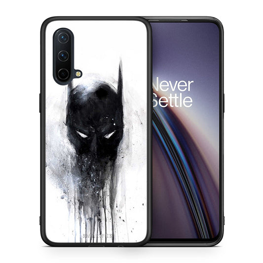 Θήκη OnePlus Nord CE 5G Paint Bat Hero από τη Smartfits με σχέδιο στο πίσω μέρος και μαύρο περίβλημα | OnePlus Nord CE 5G Paint Bat Hero case with colorful back and black bezels