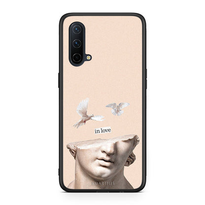 OnePlus Nord CE 5G In Love θήκη από τη Smartfits με σχέδιο στο πίσω μέρος και μαύρο περίβλημα | Smartphone case with colorful back and black bezels by Smartfits