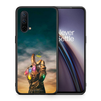 Θήκη OnePlus Nord CE 5G Infinity Snap από τη Smartfits με σχέδιο στο πίσω μέρος και μαύρο περίβλημα | OnePlus Nord CE 5G Infinity Snap case with colorful back and black bezels