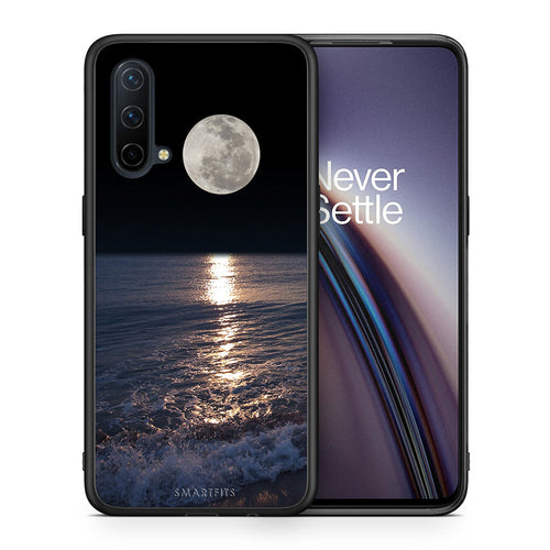 Θήκη OnePlus Nord CE 5G Moon Landscape από τη Smartfits με σχέδιο στο πίσω μέρος και μαύρο περίβλημα | OnePlus Nord CE 5G Moon Landscape case with colorful back and black bezels