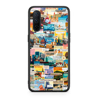 Thumbnail for OnePlus Nord CE 5G Live To Travel θήκη από τη Smartfits με σχέδιο στο πίσω μέρος και μαύρο περίβλημα | Smartphone case with colorful back and black bezels by Smartfits
