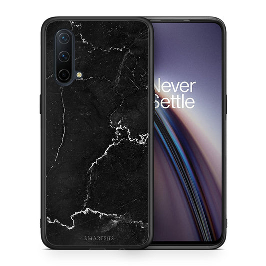 Θήκη OnePlus Nord CE 5G Marble Black από τη Smartfits με σχέδιο στο πίσω μέρος και μαύρο περίβλημα | OnePlus Nord CE 5G Marble Black case with colorful back and black bezels