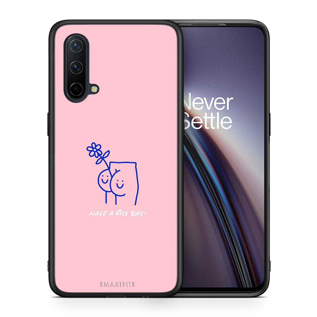 Θήκη OnePlus Nord CE 5G Nice Day από τη Smartfits με σχέδιο στο πίσω μέρος και μαύρο περίβλημα | OnePlus Nord CE 5G Nice Day case with colorful back and black bezels