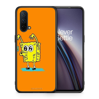 Θήκη Αγίου Βαλεντίνου OnePlus Nord CE 5G No Money 2 από τη Smartfits με σχέδιο στο πίσω μέρος και μαύρο περίβλημα | OnePlus Nord CE 5G No Money 2 case with colorful back and black bezels
