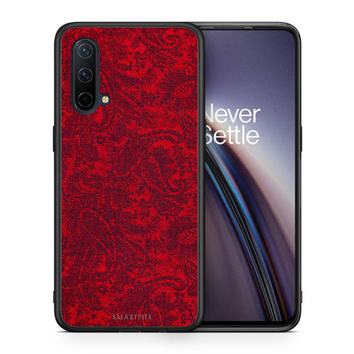 Θήκη OnePlus Nord CE 5G Paisley Cashmere από τη Smartfits με σχέδιο στο πίσω μέρος και μαύρο περίβλημα | OnePlus Nord CE 5G Paisley Cashmere case with colorful back and black bezels