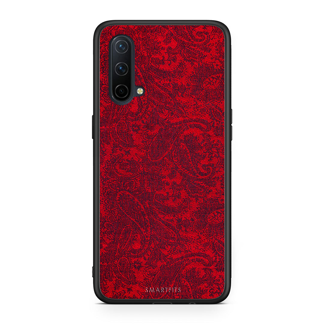 OnePlus Nord CE 5G Paisley Cashmere θήκη από τη Smartfits με σχέδιο στο πίσω μέρος και μαύρο περίβλημα | Smartphone case with colorful back and black bezels by Smartfits