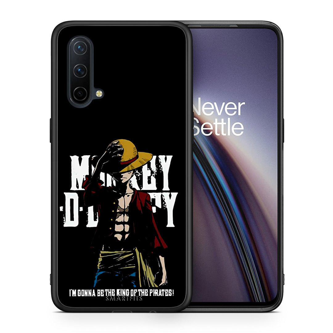 Θήκη OnePlus Nord CE 5G Pirate King από τη Smartfits με σχέδιο στο πίσω μέρος και μαύρο περίβλημα | OnePlus Nord CE 5G Pirate King case with colorful back and black bezels