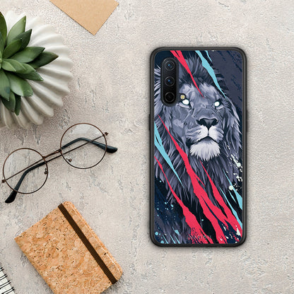PopArt Lion Designer - OnePlus Nord CE 5G θήκη