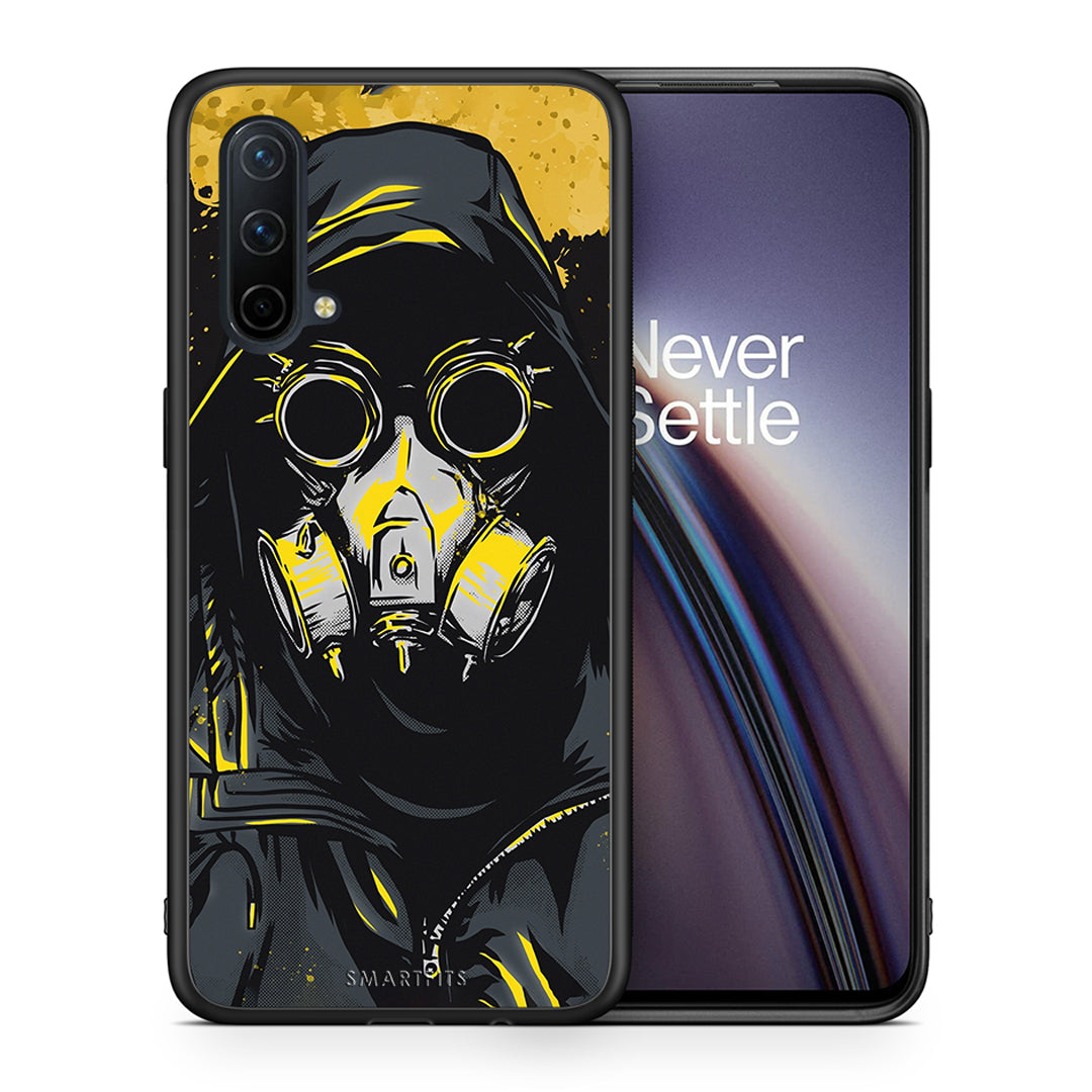 Θήκη OnePlus Nord CE 5G Mask PopArt από τη Smartfits με σχέδιο στο πίσω μέρος και μαύρο περίβλημα | OnePlus Nord CE 5G Mask PopArt case with colorful back and black bezels