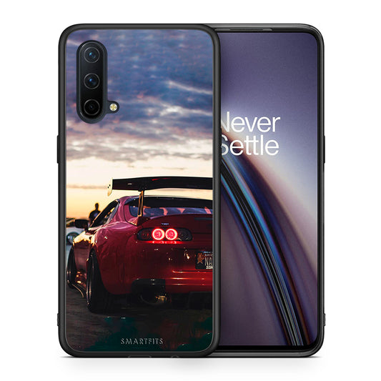 Θήκη OnePlus Nord CE 5G Racing Supra από τη Smartfits με σχέδιο στο πίσω μέρος και μαύρο περίβλημα | OnePlus Nord CE 5G Racing Supra case with colorful back and black bezels