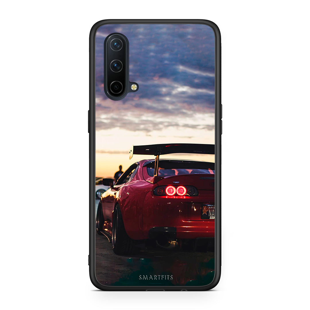 OnePlus Nord CE 5G Racing Supra θήκη από τη Smartfits με σχέδιο στο πίσω μέρος και μαύρο περίβλημα | Smartphone case with colorful back and black bezels by Smartfits