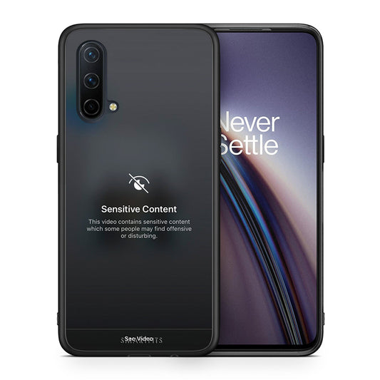 Θήκη OnePlus Nord CE 5G Sensitive Content από τη Smartfits με σχέδιο στο πίσω μέρος και μαύρο περίβλημα | OnePlus Nord CE 5G Sensitive Content case with colorful back and black bezels